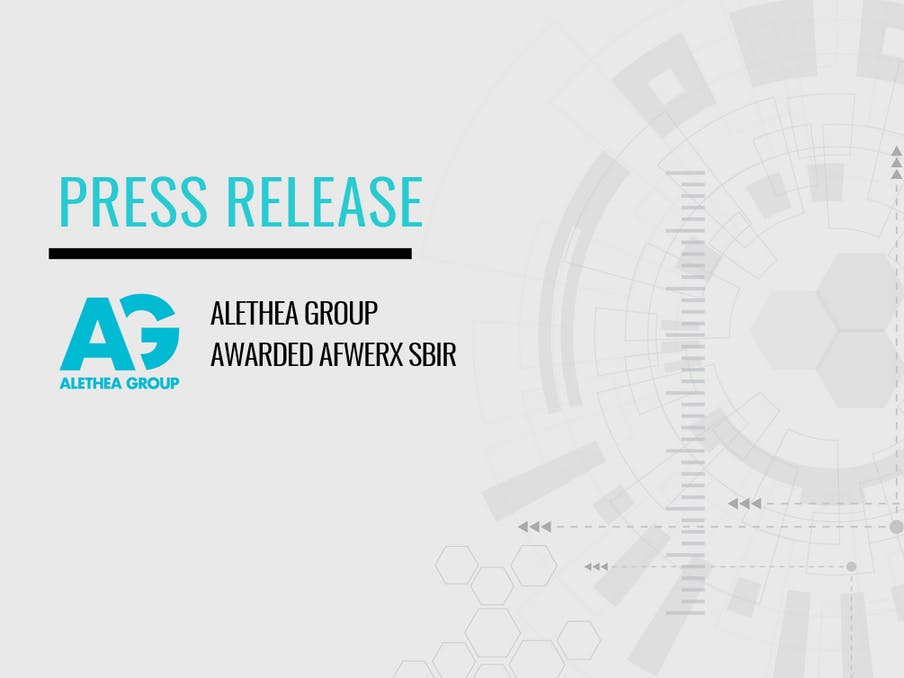 Alethea Group Awarded AFWERX SBIR
